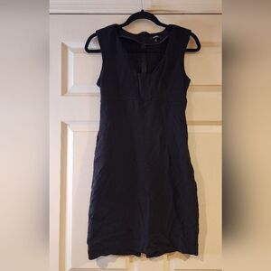 Express stretchy black sleeveless fitted mini dress M